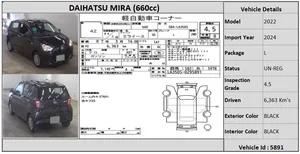 Daihatsu Mira 2022 for Sale