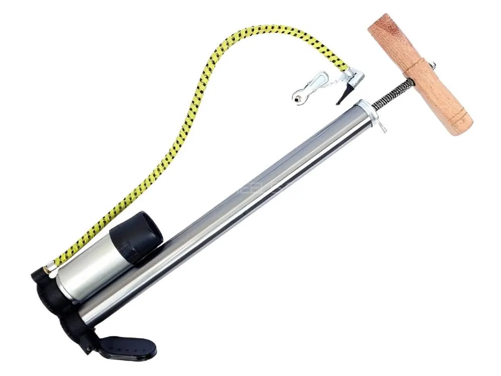 Steel Body Meter Air Pump – Durable & Precise Inflation Image-1