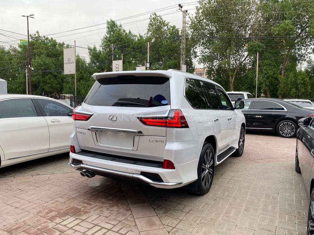 Make: Lexus LX570 
Model: 2018
Mileage: 14,000 Km
Unregistered

*Cool box
*Back auto door
*Rear entertainment 
*Mark levinson sound system 
*Heating/Cooling seats
*Heads up Display 
*Original tv + 4 cameras
*Sunroof
*Radar
*7 seater

Calling and Visiting Hours

Monday to Saturday

11:00 AM to 7:00 PM