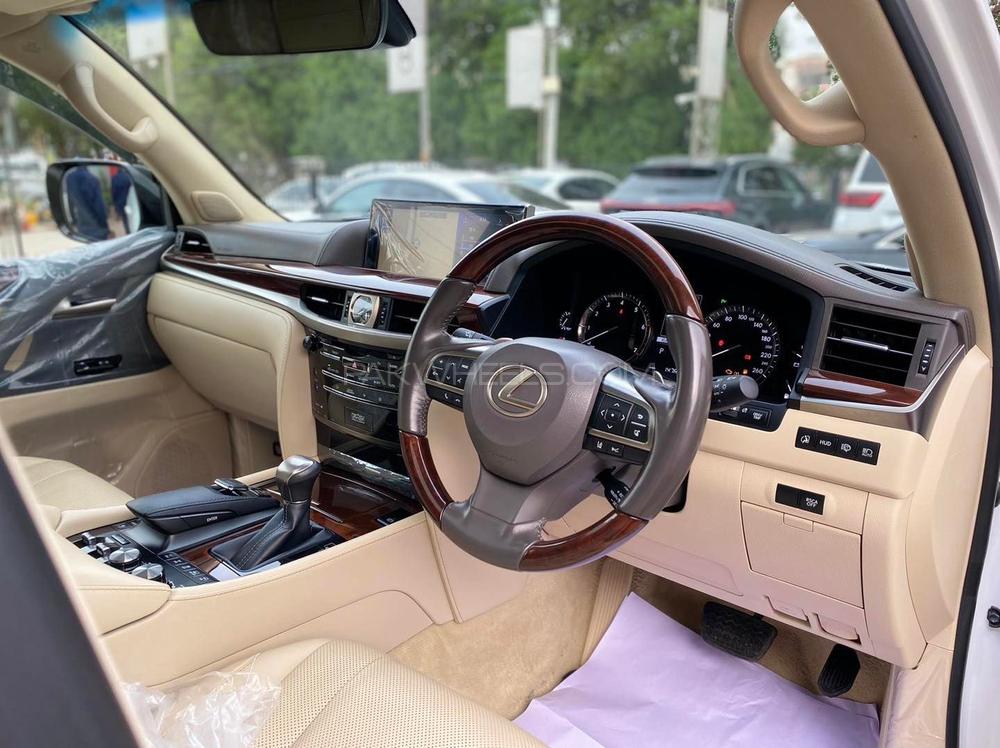 Make: Lexus LX570 
Model: 2018
Mileage: 14,000 Km
Unregistered

*Cool box
*Back auto door
*Rear entertainment 
*Mark levinson sound system 
*Heating/Cooling seats
*Heads up Display 
*Original tv + 4 cameras
*Sunroof
*Radar
*7 seater

Calling and Visiting Hours

Monday to Saturday

11:00 AM to 7:00 PM