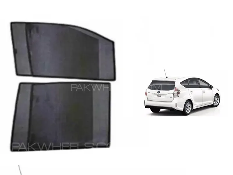 Toyota Prius Alpha 2011-2021 Sun Shades - 4pcs Image-1