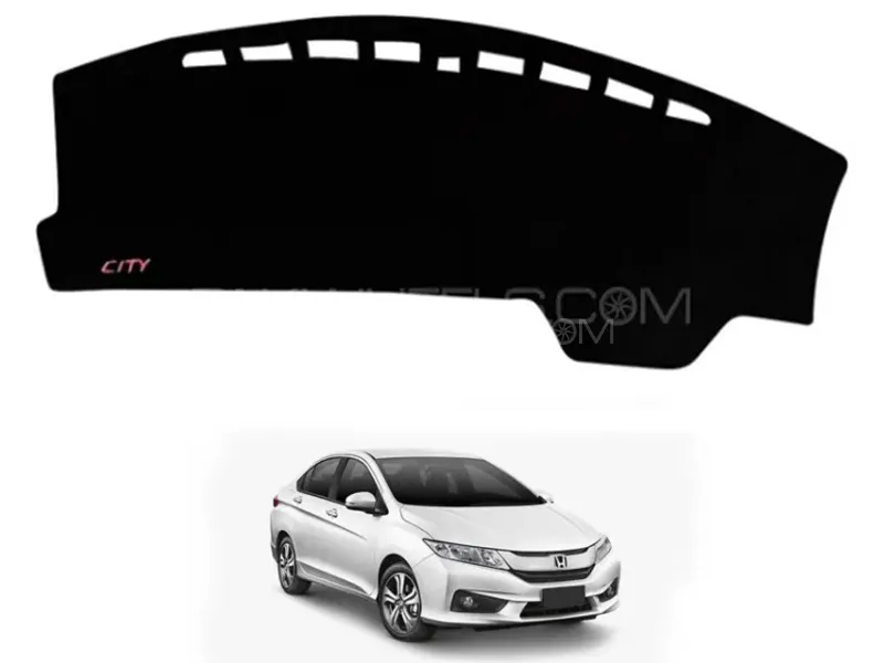 Honda City 2021-2024 Velvet Dashboard Mat |Velvet| Image-1