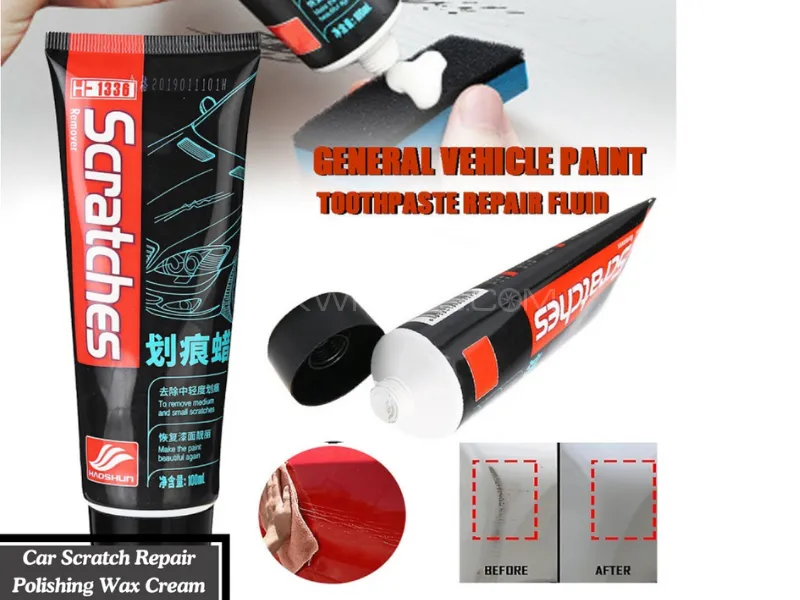 100ml Compound wax Car Scratches Repair | Auto Paint Care Polishing Cream Paste Scratch Remover Image-1