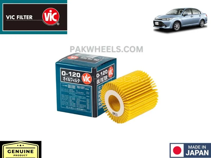 Toyota Axio Hybrid 2012-2019 VIC Oil Filter - Made in Japan