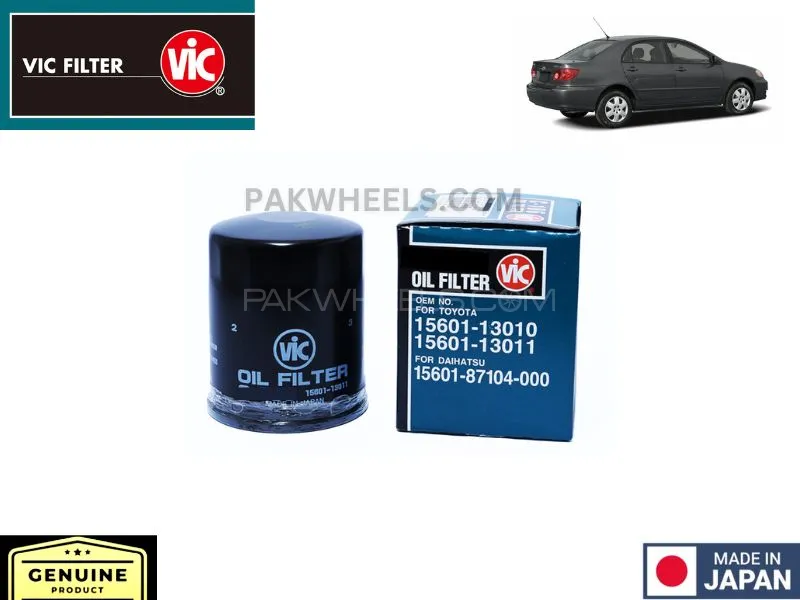 Toyota Corolla 2002-2008 VIC Oil Filter - Made in Japan Image-1