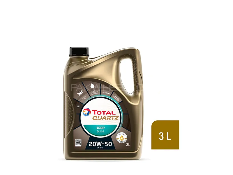 Total Quartz 3000 20W50 3L Engine Oil  Image-1