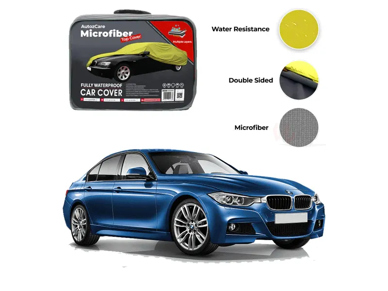 BMW 3 Series Microfiber Car Top Cover - Model 2012-2018
