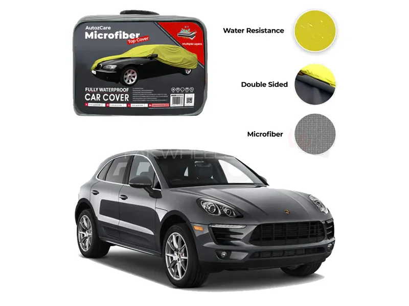Porsche Macan Microfiber Top Cover Model 2014-2018 Image-1