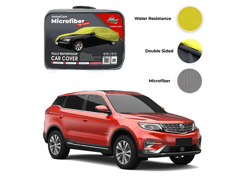 Proton X70 Microfiber Car Top Cover - Model 2021-2022 Image-1