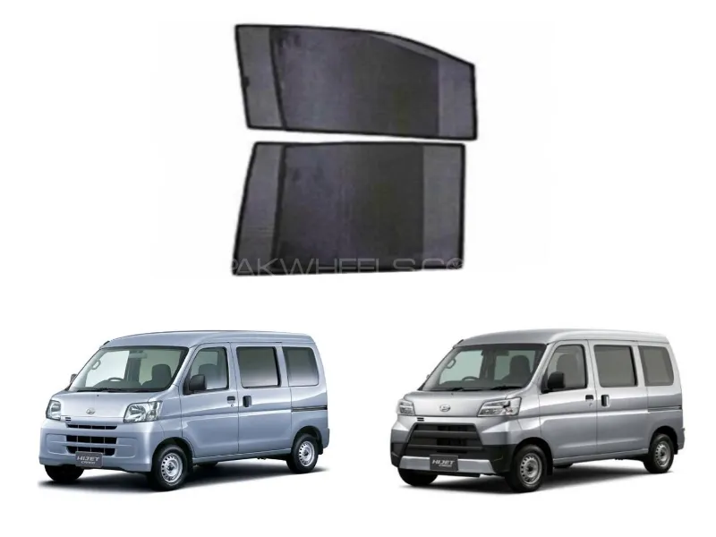 Diahatsu Hijet 2004-2024 Sunshades - 6pcs Image-1