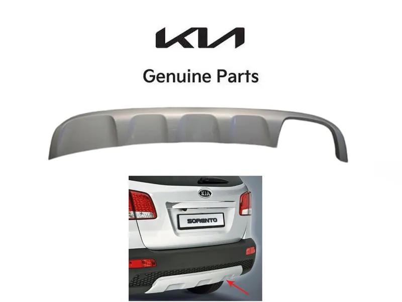Genuine Skid Plate Rear Bumper for KIA Sorento 2021-2024 Image-1
