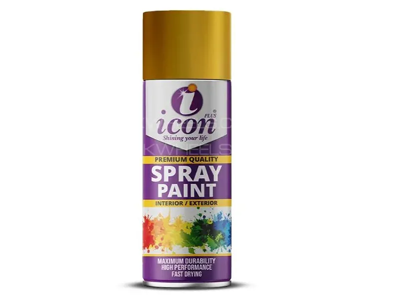 Icon Plus Spray Paint 300ml - Gold  Image-1