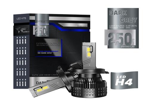 Dark Side Dark Grey LED Headlights Bulb For Toyota Corolla 2002-2013 - H4 Dark Side Dark Grey LED Headlights Bulb For Toyota Corolla 2002-2013 - H4