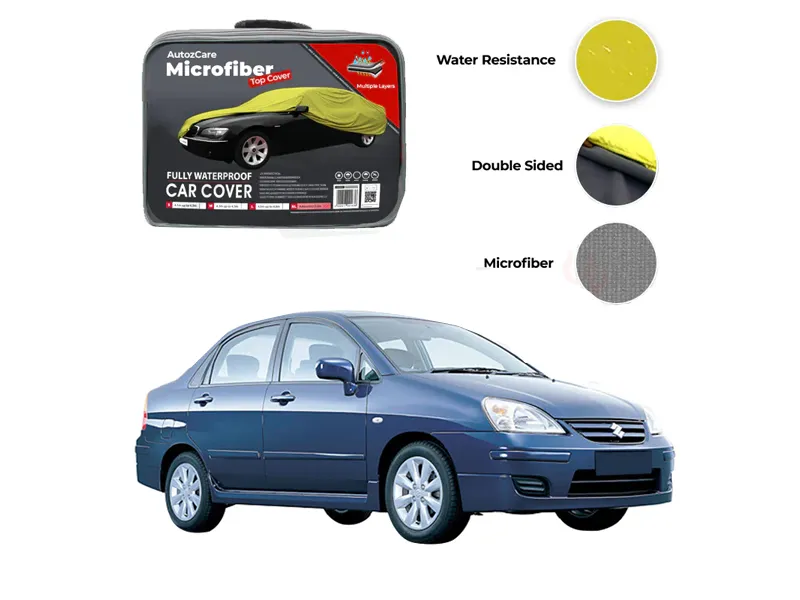 Suzuki Liana Microfiber Car Top Cover - Model 2006-2014 Image-1