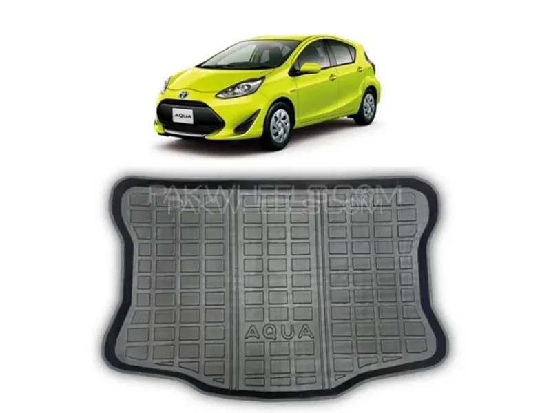 Toyota Aqua 2021-2024 Trunk Tray | Cargo Boot Liner Diggi Protection | Trunk Protection