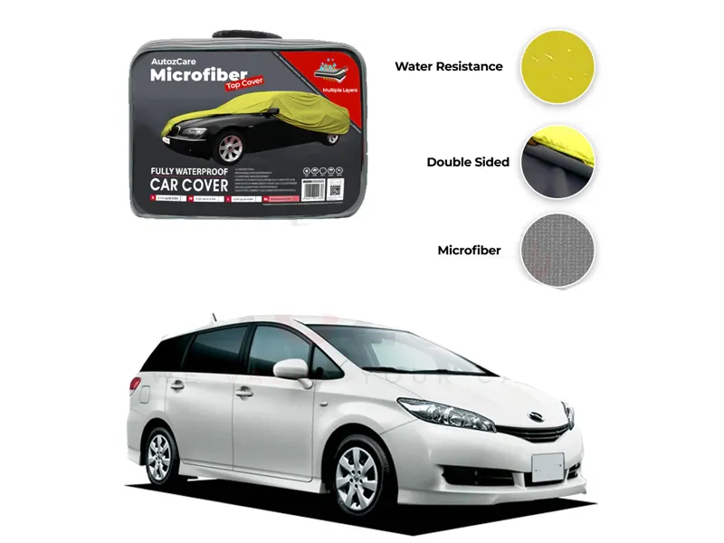 Toyota Wish Microfiber Car Top Cover - Model 2003-2006