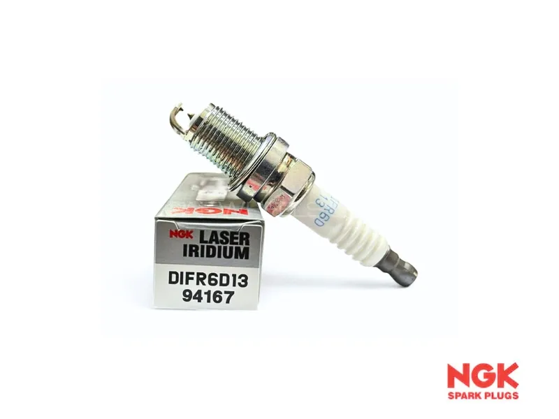NGK Laser Iridium Spark Plug Honda City 2022-2024 | DIFR6D13- 4 Piece | Made In Japan Image-1