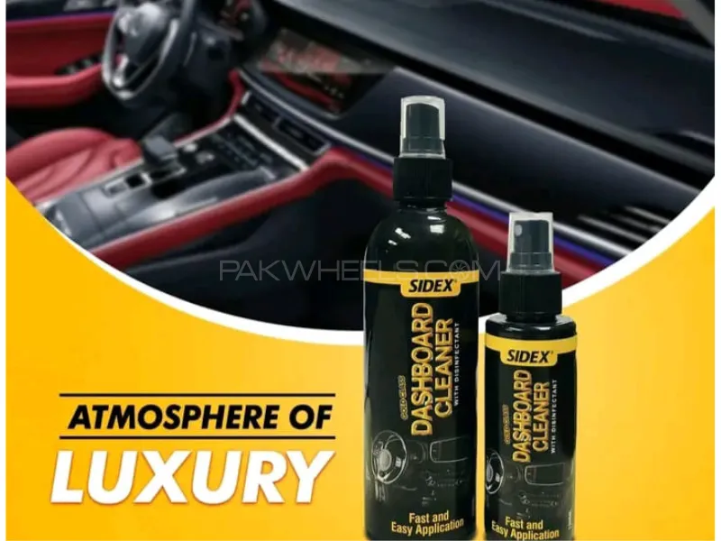 Premium High-Quality Sidex Dashboard Cleaner with Disinfectant 120 ml