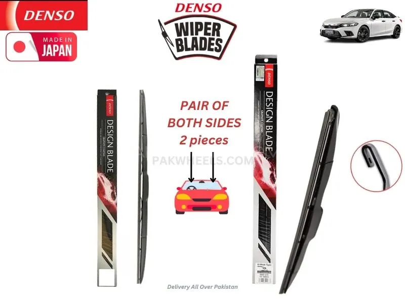 Honda Civic 2022-2024 Denso Wiper Blade Set - Made in Japan