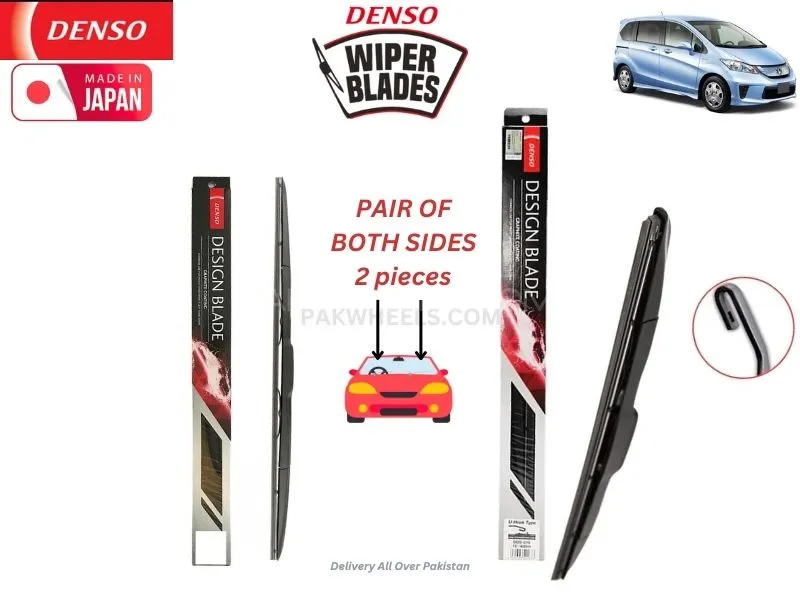 Honda Freed Hybrid 2016-2024 Denso Wiper Blade Set - Made in Japan Image-1