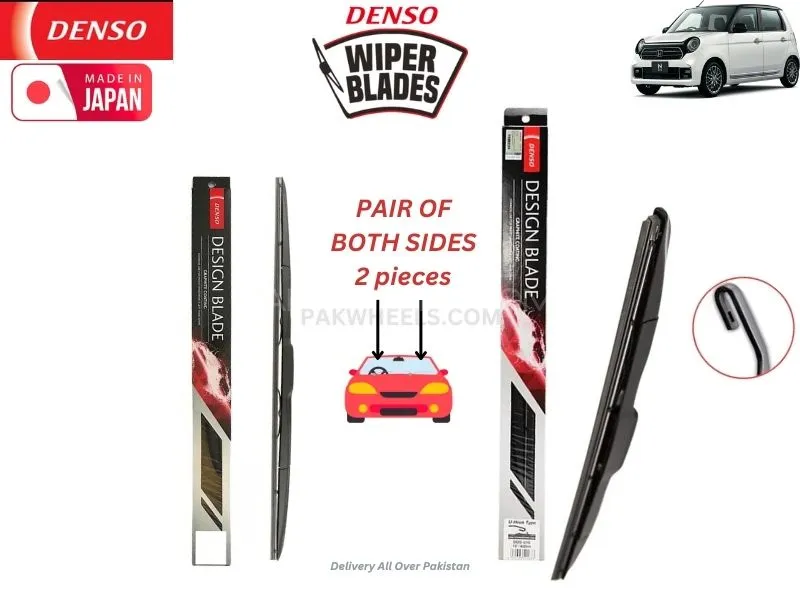 Honda N One 2020-2024 Denso Wiper Blade Set - Made in Japan Image-1