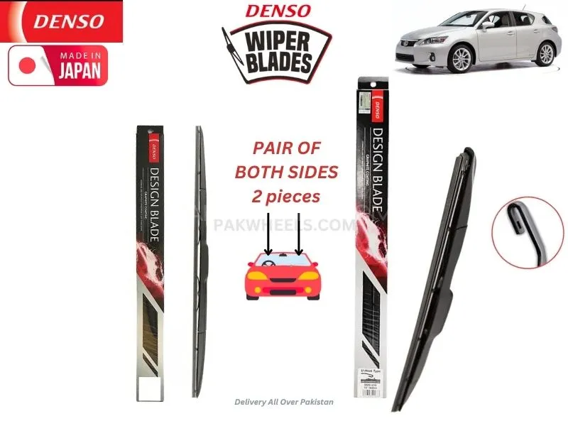 Lexus CT200 Denso Wiper Blade Set - Made in Japan Image-1