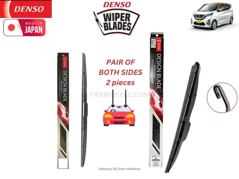 Mitsubishi Ek Custom 2018-2024 Denso Wiper Blade Set - Made in Japan