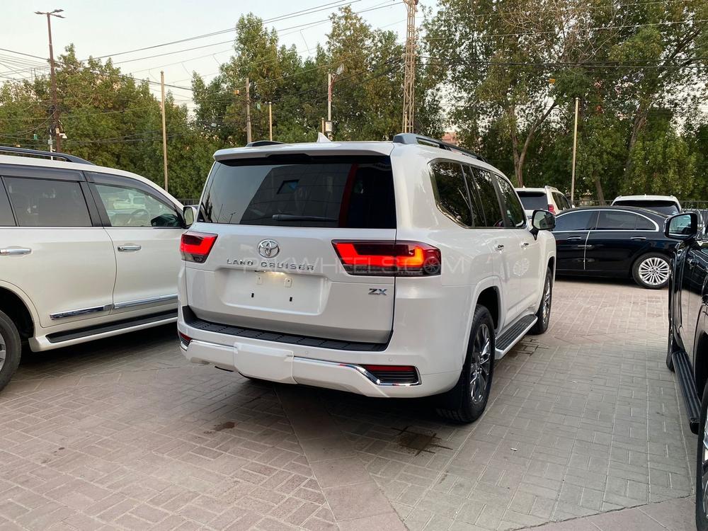 Toyota Land Cruiser ZX LC300 
3.5L Twin Turbo Petrol
Model: 2023
Zero Meter 
Unregistered 
Fresh Import 

*Heads up Display
*Fingerprint Start
*Rear Entertainment 
*Cool Box
*Beige Room 
*7 Seater 
*Back Autodoor 
*JBL Sound System

Calling and Visiting Hours

Monday to Saturday

11:00 AM to 7:00 PM