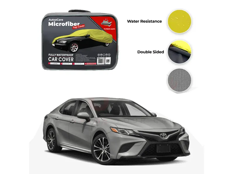 Toyota Camry Microfiber Car Top Cover - Model 2011-2018