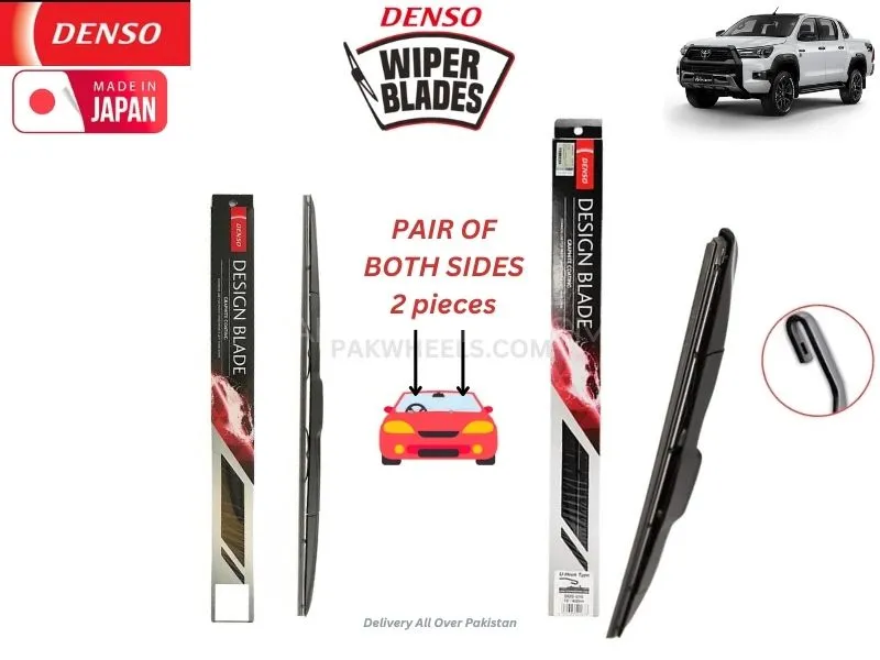 Toyota Rocco 2016-2024 Denso Wiper Blade Set - Made in Japan Image-1