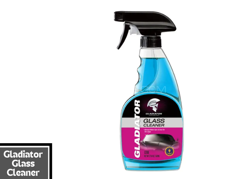 Gladiator Glass Cleaner - GT86 - 500ml | Gladiator Glass Cleaner Rapidly Remove the Dust and Stains Image-1