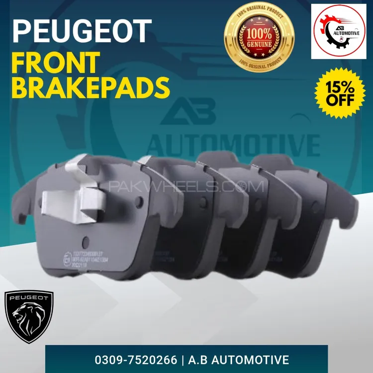 Peugeot 2008 Front Brake Pads (2021-2024) Imported Image-1