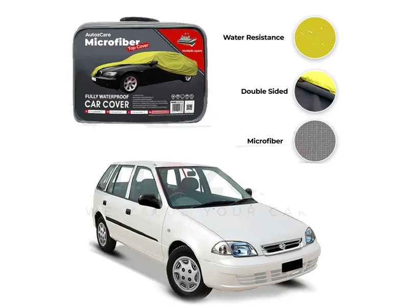 Suzuki Cultus Microfiber Car Top Cover - Model 2000-2007