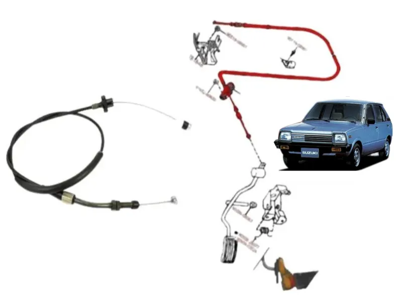 Suzuki Fx Accelerator Cable / Acceleration Cable Image-1