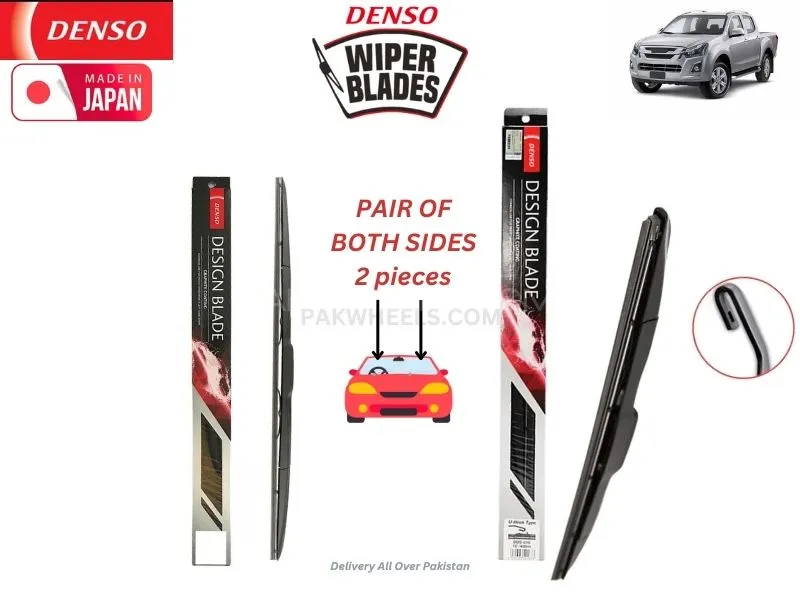 Isuzu DMAX 2018-2024 Denso Wiper Blade Set - Made in Japan Image-1