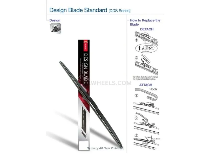 Kia Sportage 2019-2024 Denso Wiper Blade Set - Made in Japan Kia Sportage 2019-2024 Denso Wiper Blade Set - Made in Japan Image-6