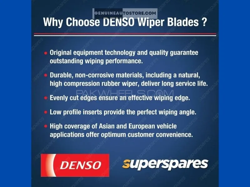 Kia Sportage 2019-2024 Denso Wiper Blade Set - Made in Japan Kia Sportage 2019-2024 Denso Wiper Blade Set - Made in Japan Image-8