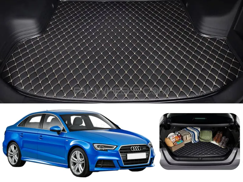Audi A3 7D Custom Car Trunk Mat - Model 2012-2018