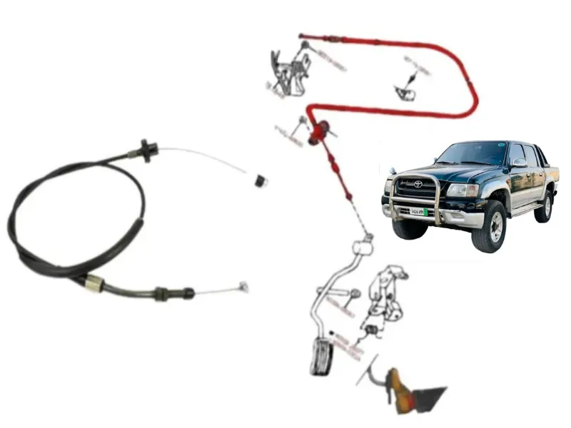 Toyota Hilux 1997-2000 Acceleration Cable | 1 Pcs Image-1