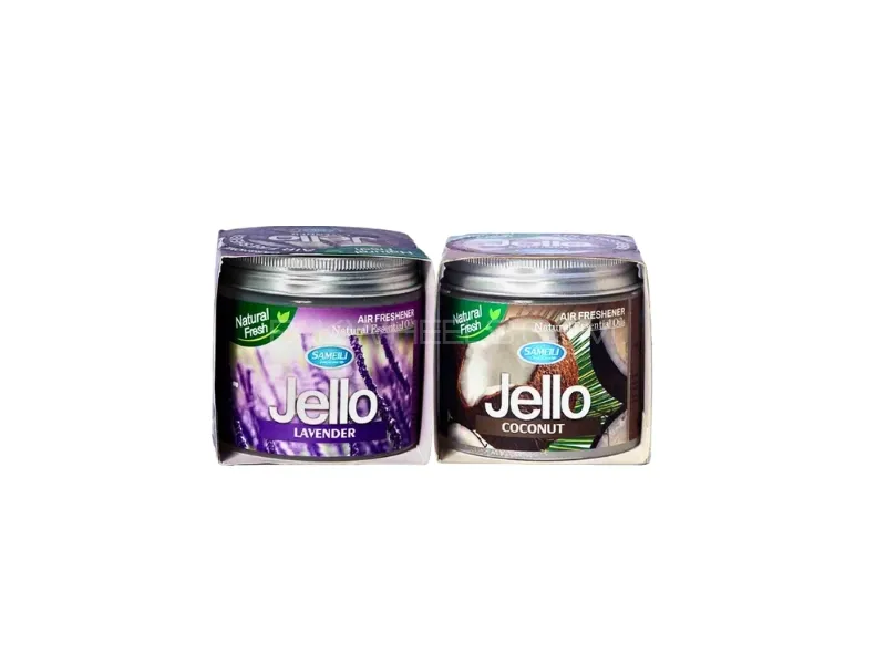 Jello Air Freshener Gel Pack Of 2 Lavende & Coconut | Perfume Gel Image-1