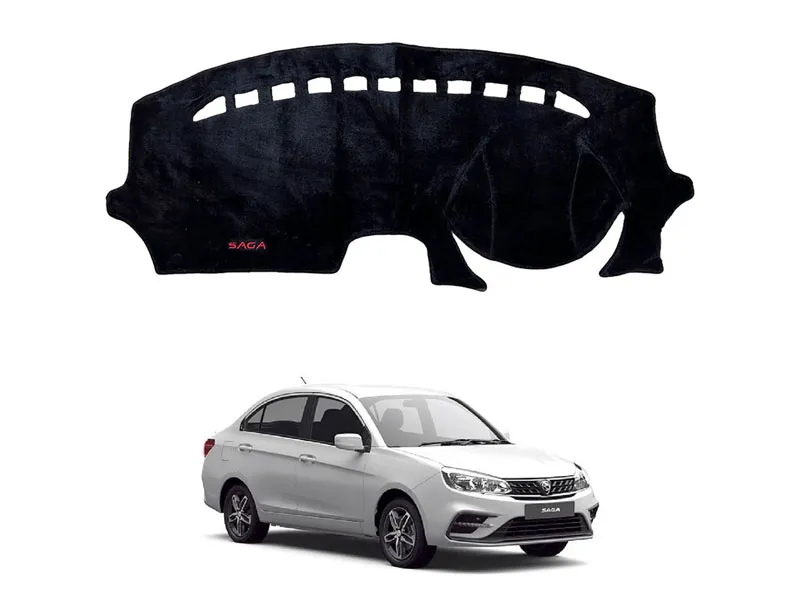 Proton Saga 2021-2024 Heavy Velvet Dashboard Mat Image-1