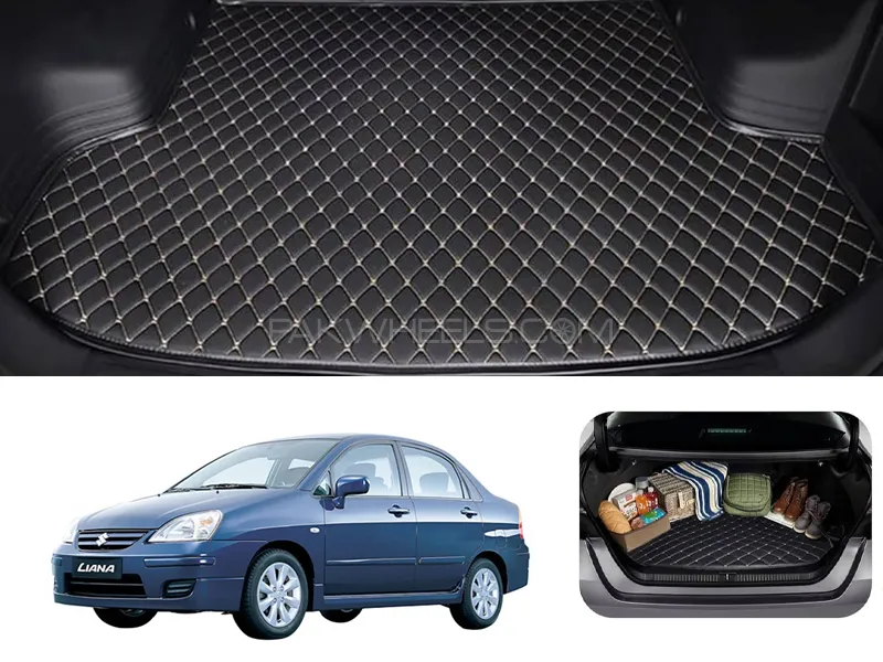 Suzuki Liana 7D Trunk mat - Model 2006-2014