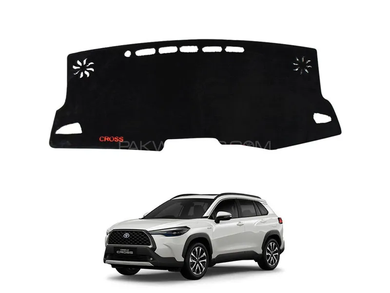 Toyota Corolla Cross 2024 Heavy Velvet Dashboard Mat Image-1