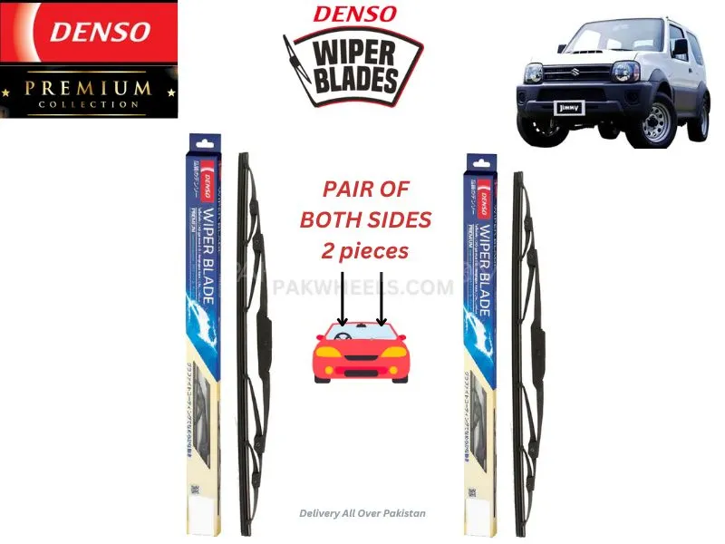 Suzuki Jimny 1998-2019 Denso Wiper Blade - 2 Pcs Set - Denso Premium