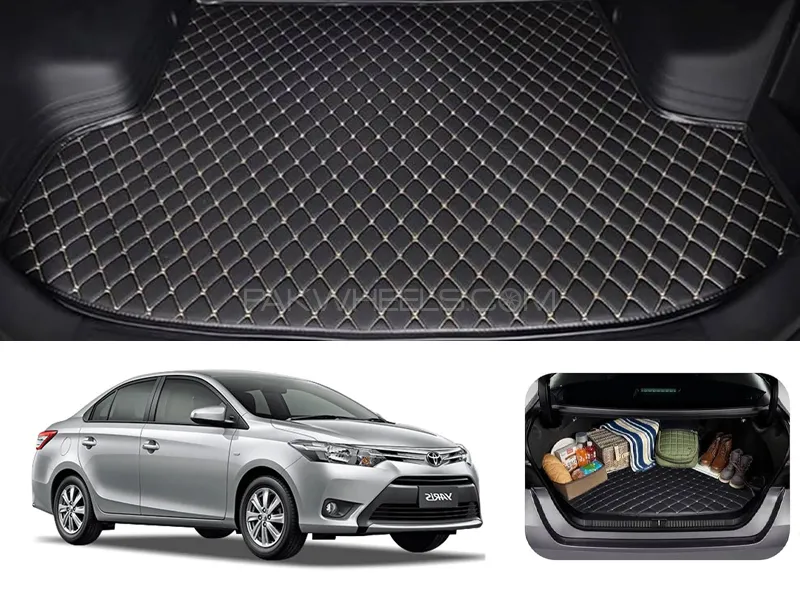 Toyota Yaris 7D Custom Car Trunk Mat - Model 2020-2021 Image-1