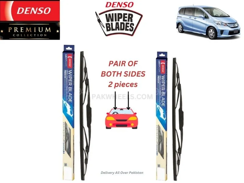 Honda Freed 2010-2016 Denso Wiper Blade - 2 Pcs Set - Denso Premium Image-1