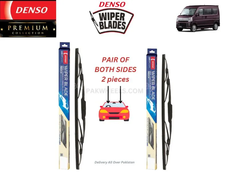 Suzuki Every Wagon PZ 2005-2014 Denso Wiper Blade - 2 Pcs Set - Denso Premium  Image-1