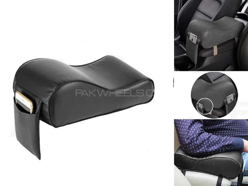 Universal Armrest Pad With Mobile Holder Image-1