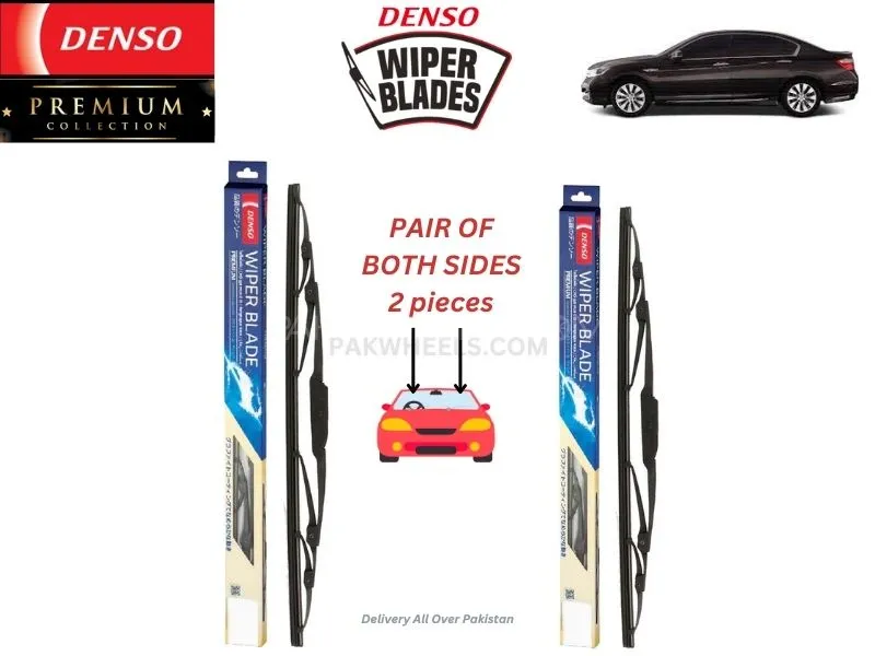 Honda Accord Hybrid 2013-2019 Denso Wiper Blade - 2 Pcs Set - Denso Premium