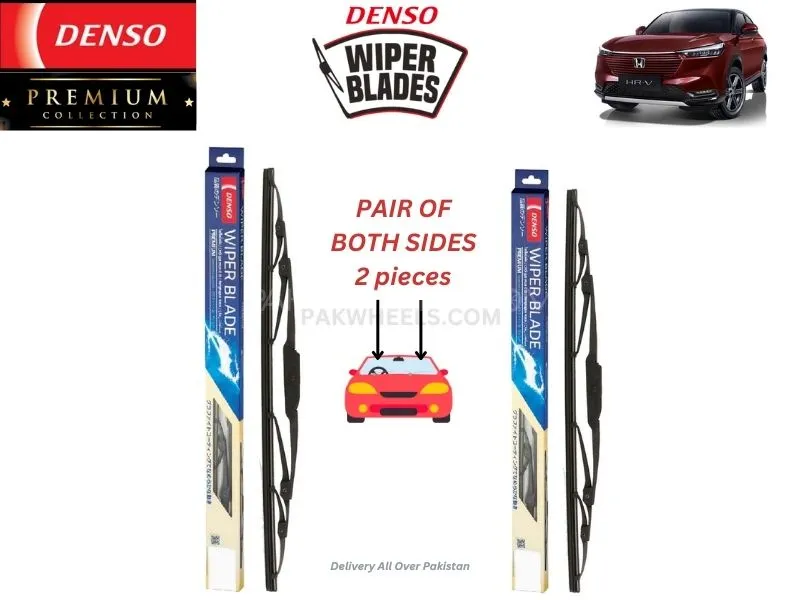 Honda HRV 2022-2024 Denso Wiper Blade - 2 Pcs Set - Denso Premium Image-1
